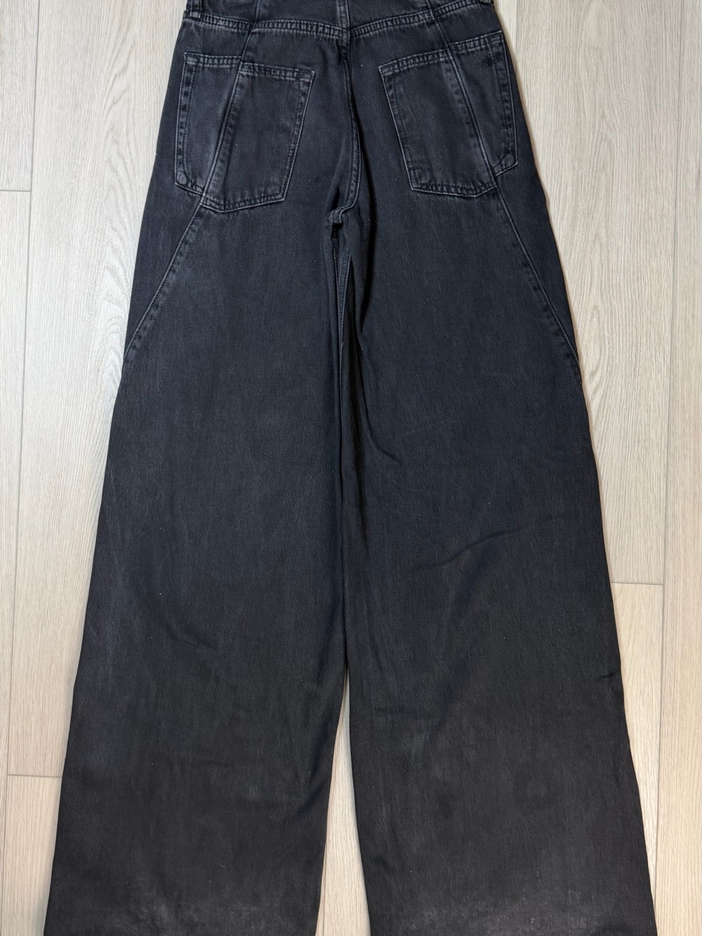 rag & bone Black Denim Jeans - high rise size 24 - Picture 5 of 7